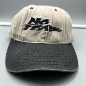 No Fear Two-Tone Black and Tan Cap